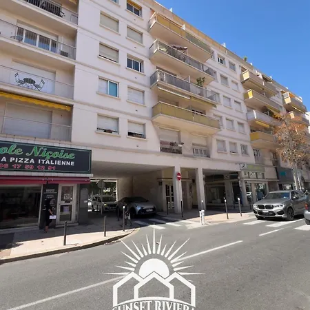 Le Rossini Center Airco Parking For 4 By Sunset 昂蒂布