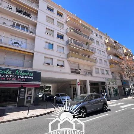 Daire Le Rossini Center Airco Parking For 4 By Sunset Antibes