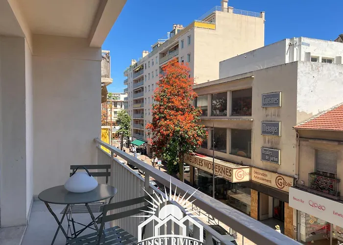 Le Rossini Center Airco Parking For 4 By Sunset * Antibes